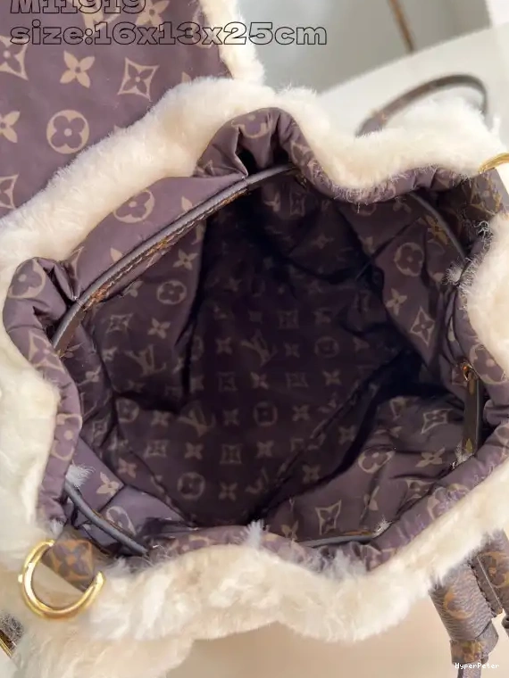 Louis Nano Backpack Vuitton Ski Teddy 0704